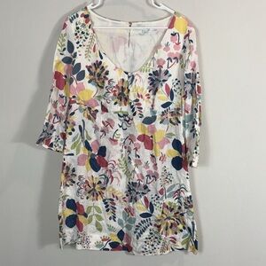 Boden boho cottage core floral dress women size 8